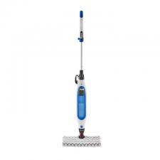 Mop electric cu abur Shark S6001EU, 1050W, Recipient apa 350ml, Tehnologie Klick and Flip, Steam Blast Mode, Alb / Albastru